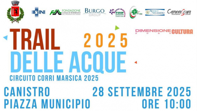 trail delle acque