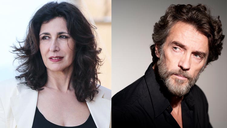 Antonella Attili e Alessio Boni