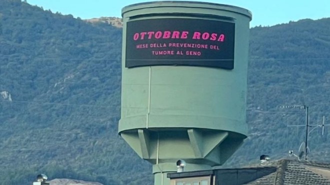 banner all'ospedale di Polpoli