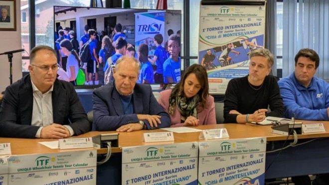 la prima volta l'ITF Junior Wheelchair Tennis