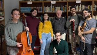 Ensemble Baccano a Molina Aterno con il Maestro Petr Zejfart