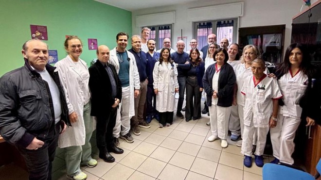 la UOSD Medicina dello Sport della ASL di Pescara con il Direttore Generale Vero Michitelli