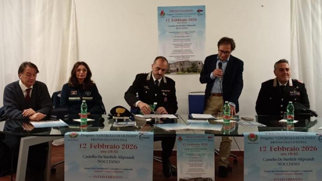 stipula del Protocollo d'Intesa 'Controllo di Vicinato'