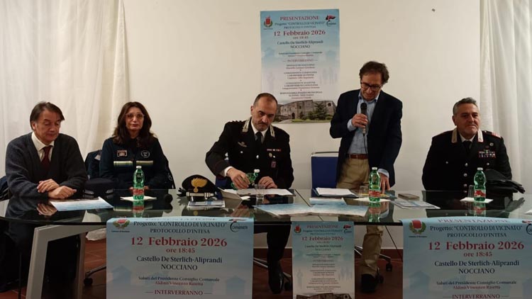 stipula del Protocollo d'Intesa 'Controllo di Vicinato'