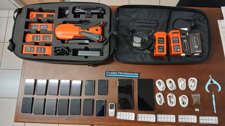 sequestro materiale in carcere lanciano