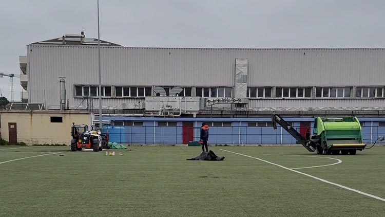 CAMPO DI CALCIO ADRIANO FLACCO (ANTISTADIO) lavori di manutenzione