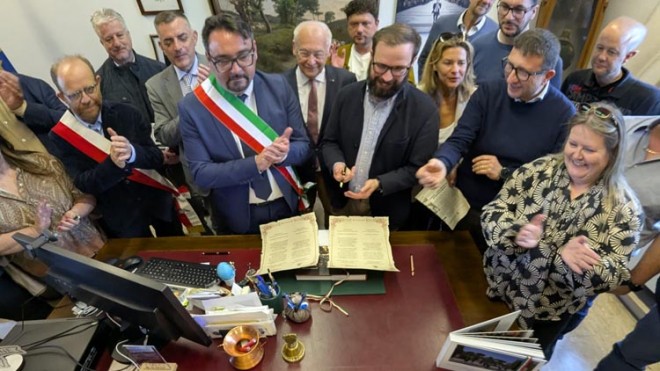 In occasione del quarantennale, Teramo rinnova il gemellaggio con Memmingen