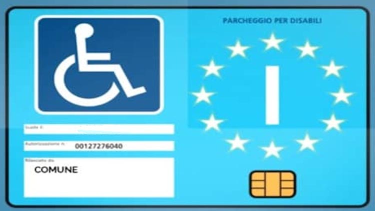 contrassegno disabili