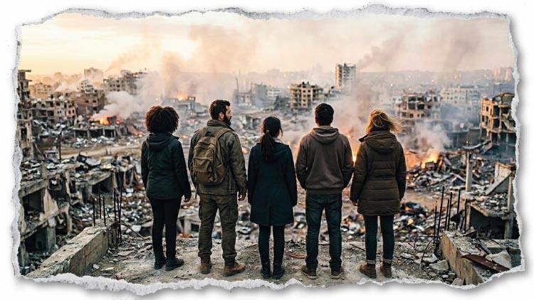 la guerra dalla parte di chi subisce