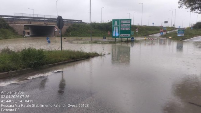 maltempo aprile 2026 Pescara