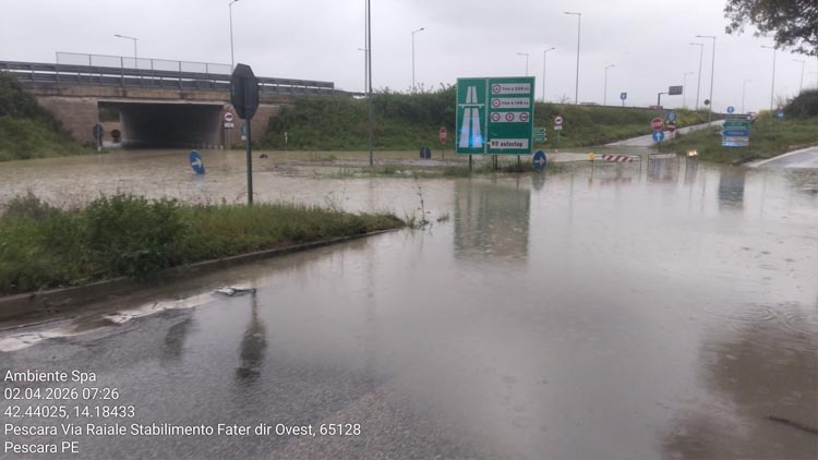 maltempo aprile 2026 Pescara