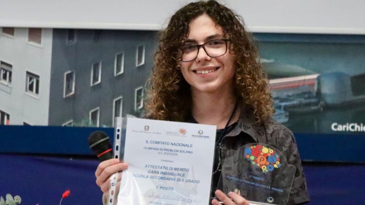 Andrea Alessandro Bosco Campione d’Italia di Problem Solving 2026