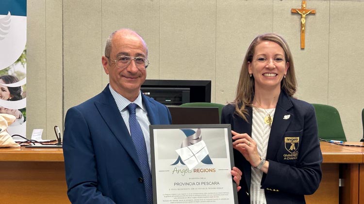 DG ASL Pescara Michitelli riceve il Diamond Status