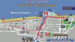 Pescara la Maratonina del mare