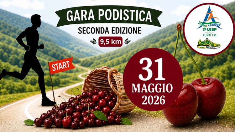 gara podistica e ciliege