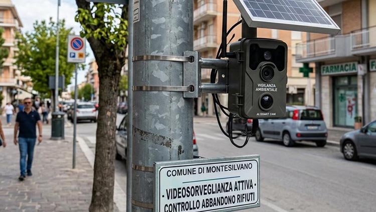 telecamere di controllo a Montesilvano