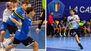pallamano Yassin Tahar e Samuele Caramagno