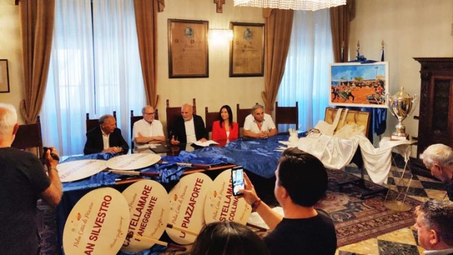 presentazione quarto palio città di Pescara TENNIS VINTAGE