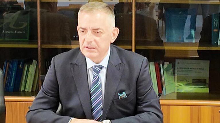 Il Questore di Teramo, Pasquale Sorgonà