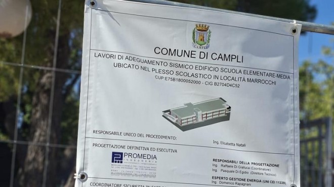 lavori scuola campli