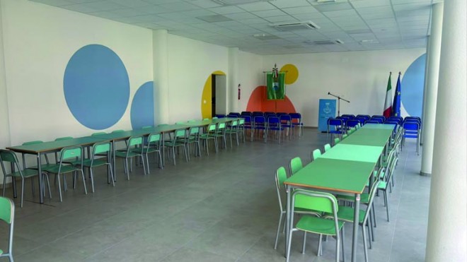 mensa scolastica della Primaria G. Illuminati di Pineto